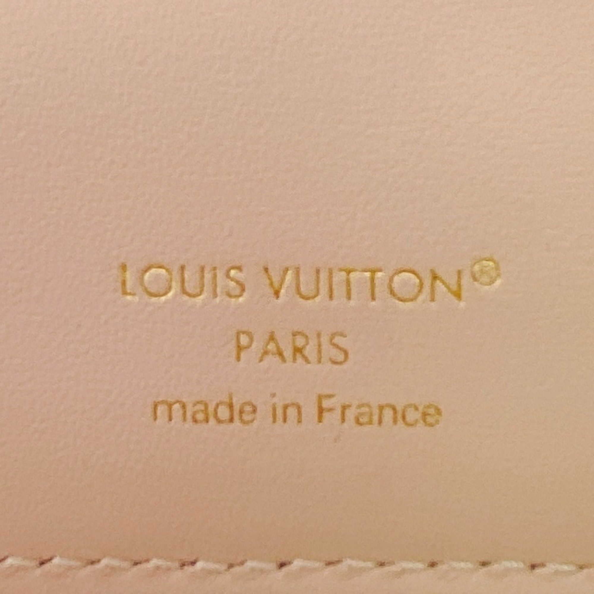 Louis Vuitton Louis Vuitton M25601 Portefeuille Lou Monogram Empreinte Bi-fold Wallet Pink Size ONE SIZE - 9 Thumbnail