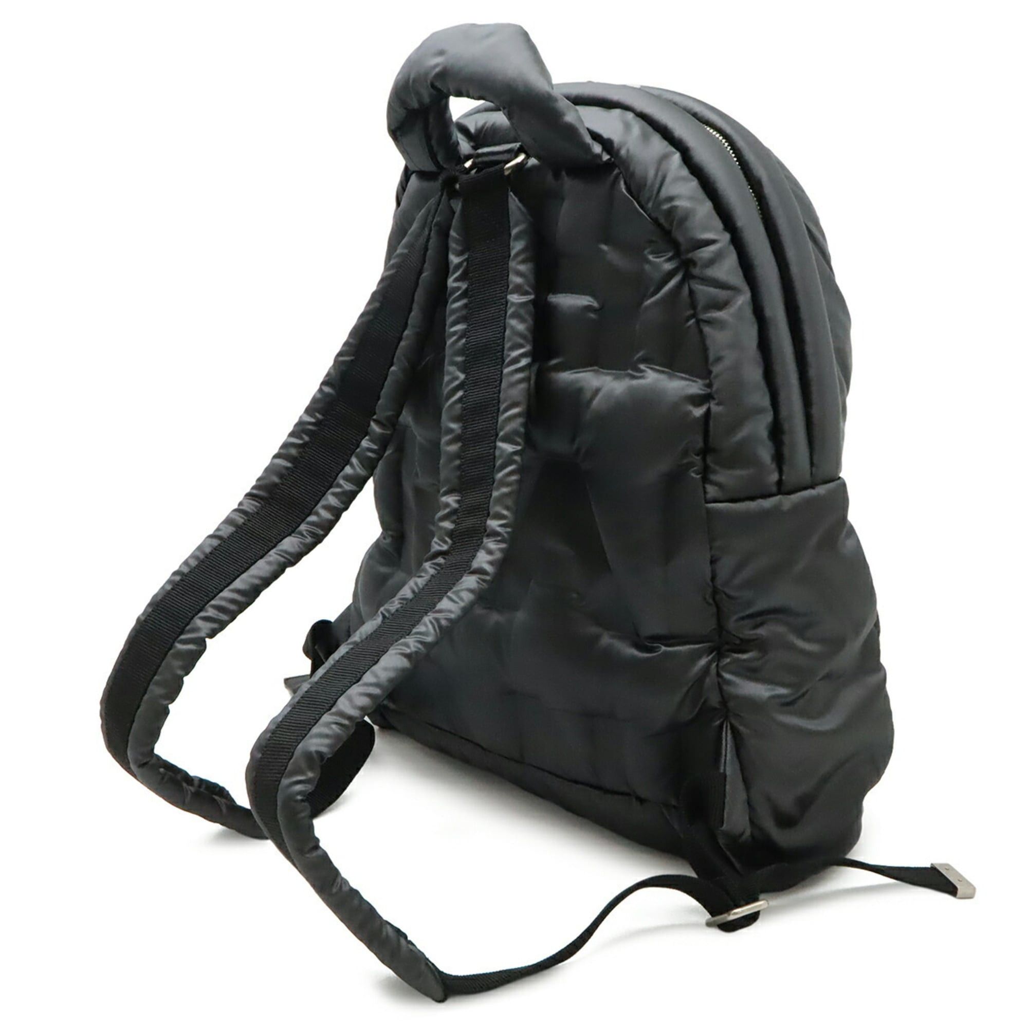 Chanel CHANEL Doudoune Coconeige Backpack, Rucksack, Daypack, Embossed Nylon, Black, A91933 Size ONE SIZE - 3 Thumbnail