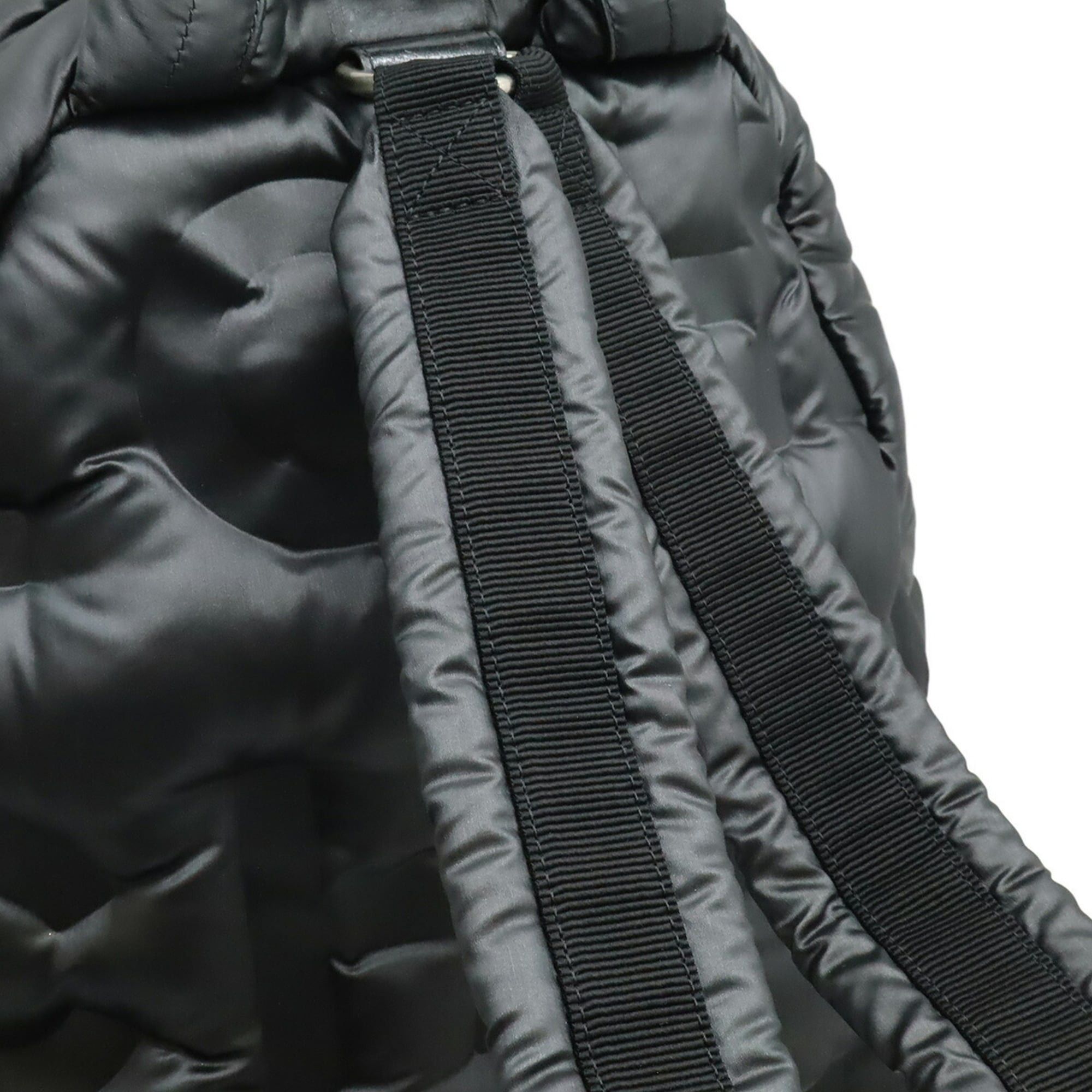 Chanel CHANEL Doudoune Coconeige Backpack, Rucksack, Daypack, Embossed Nylon, Black, A91933 Size ONE SIZE - 5 Thumbnail