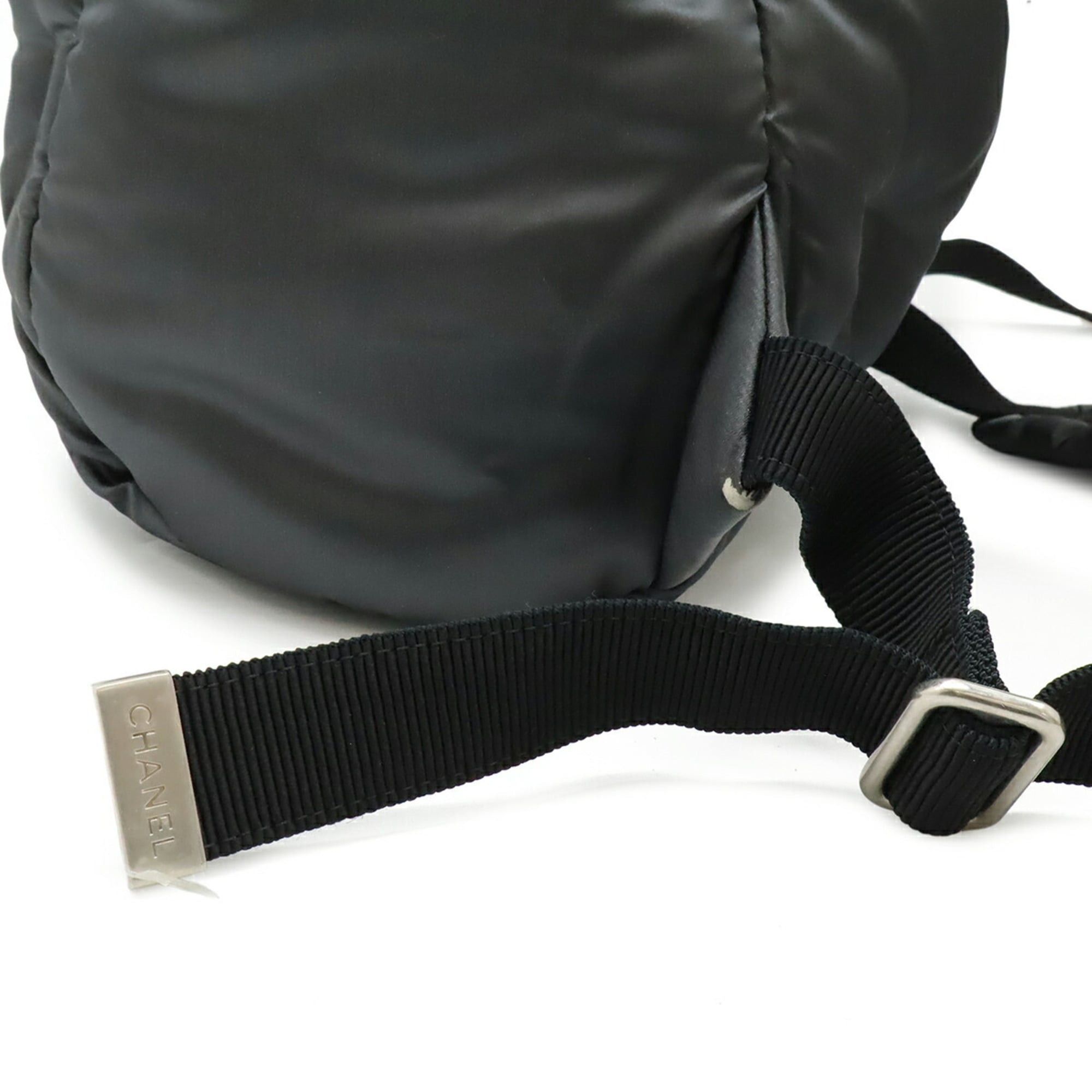 Chanel CHANEL Doudoune Coconeige Backpack, Rucksack, Daypack, Embossed Nylon, Black, A91933 Size ONE SIZE - 6 Thumbnail