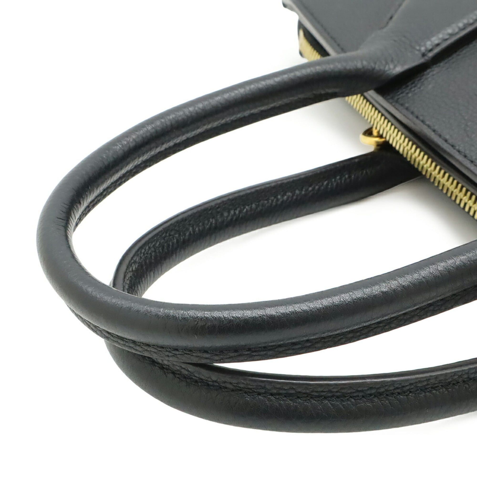 Louis Vuitton LOUIS VUITTON City Steamer MM Handbag/Shoulder Bag, Taurillon Leather, Noir Black, M53015 Size ONE SIZE - 6 Thumbnail