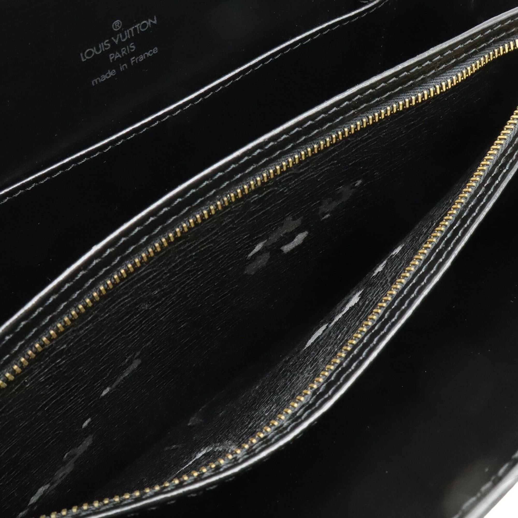 Louis Vuitton LOUIS VUITTON Epi Capucines Shoulder Bag, Noir Black, M52342 Size ONE SIZE - 9 Thumbnail