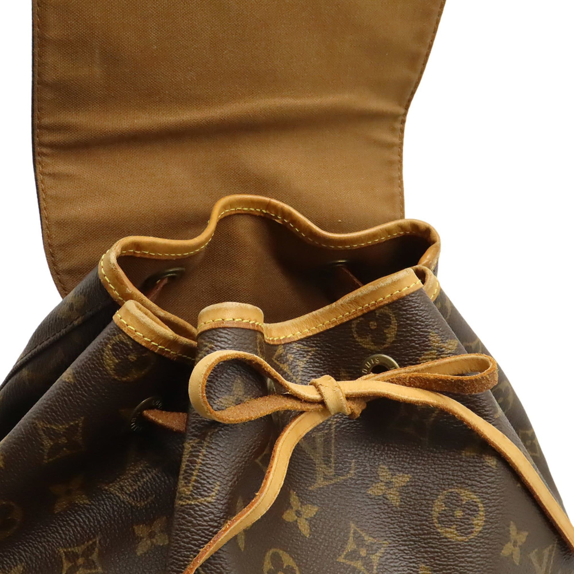 Louis Vuitton Louis Vuitton Monogram Montsouris GM Backpack Shoulder Bag M51135 Size ONE SIZE - 8 Thumbnail
