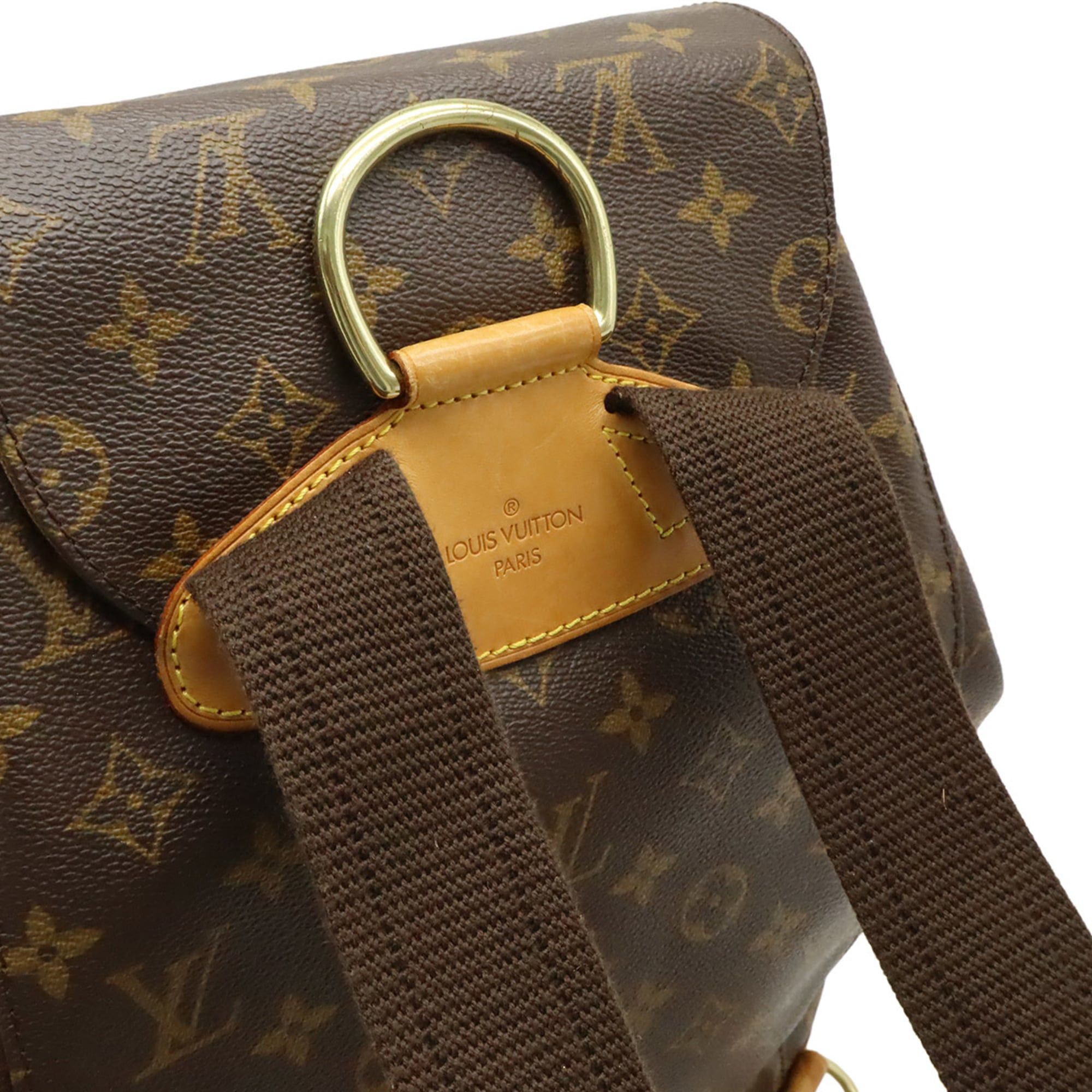 Louis Vuitton Louis Vuitton Monogram Montsouris GM Backpack Shoulder Bag M51135 Size ONE SIZE - 5 Thumbnail