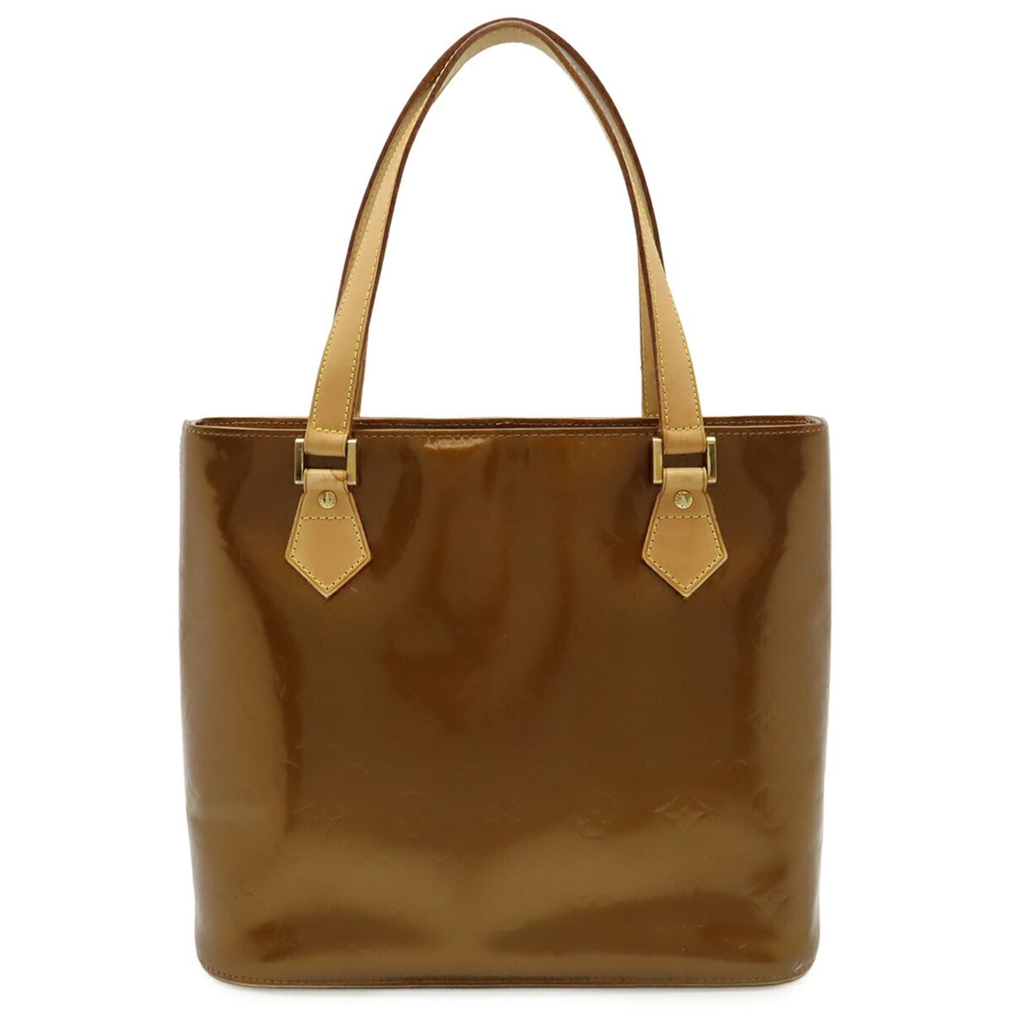 Louis Vuitton Louis Vuitton Monogram Vernis Houston Tote Bag Shoulder Enamel Bronze M91122 Size ONE SIZE - 2 Thumbnail