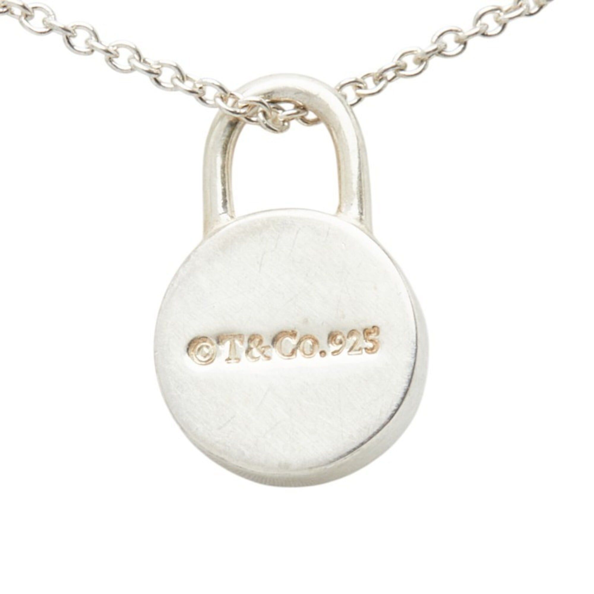 Tiffany & Co. Tiffany & Co. 1837 1P Diamond Round Rock Necklace, SV925 Silver, Women's. Size ONE SIZE - 3 Thumbnail