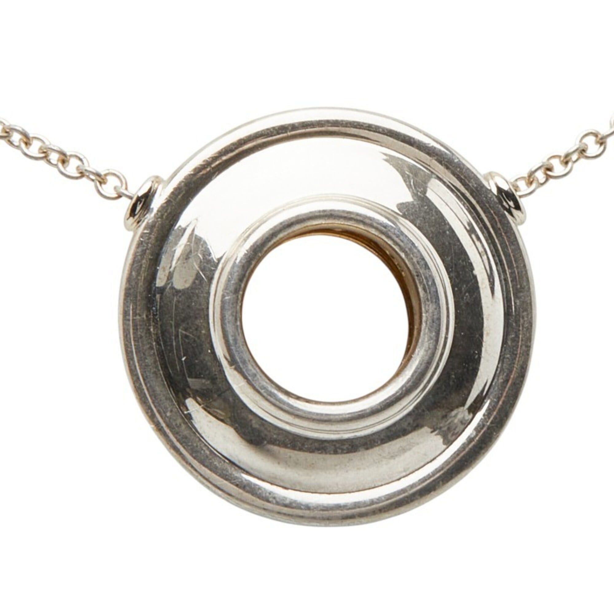 Tiffany & Co. Tiffany & Co. Paloma Picasso Magic Circle Necklace, SV925 Silver, Women's. Size ONE SIZE - 3 Thumbnail
