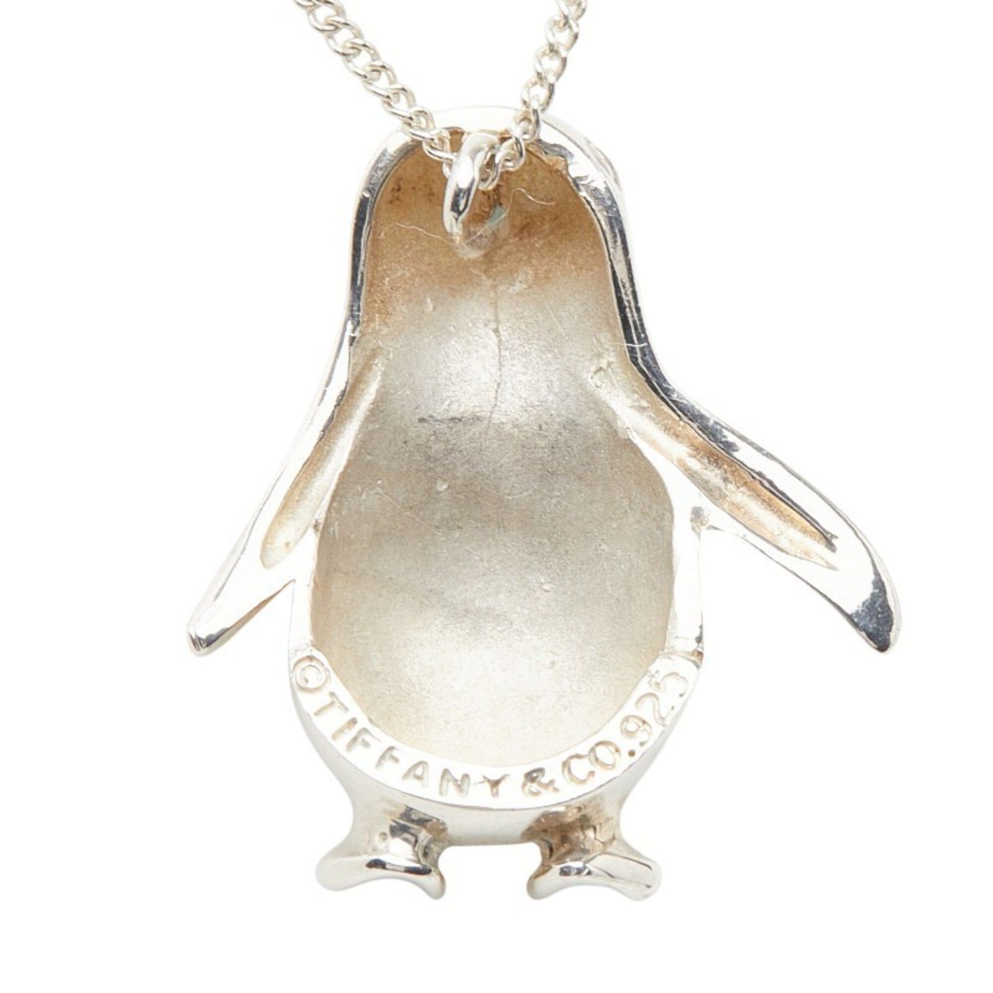 Tiffany & Co. Tiffany & Co. Penguin Motif Chain Pendant Necklace, SV925 Silver, Women's. Size ONE SIZE - 4 Thumbnail
