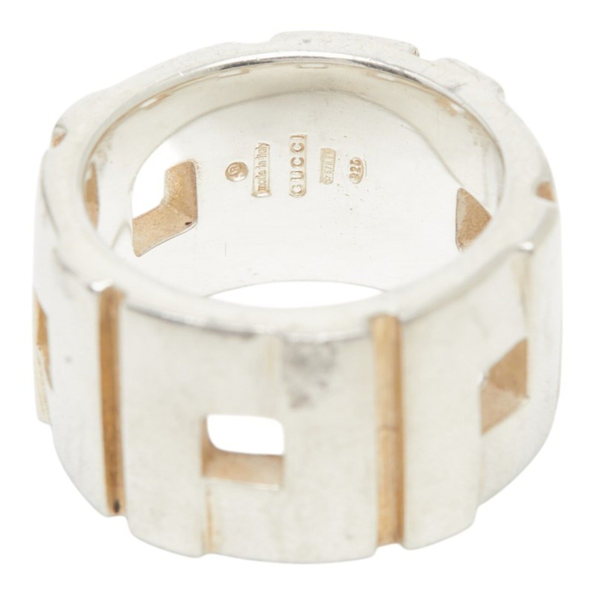 Gucci Gucci Modernist Ring, Sterling Silver (SV925), Women's GUCCI Size ONE SIZE - 6 Thumbnail