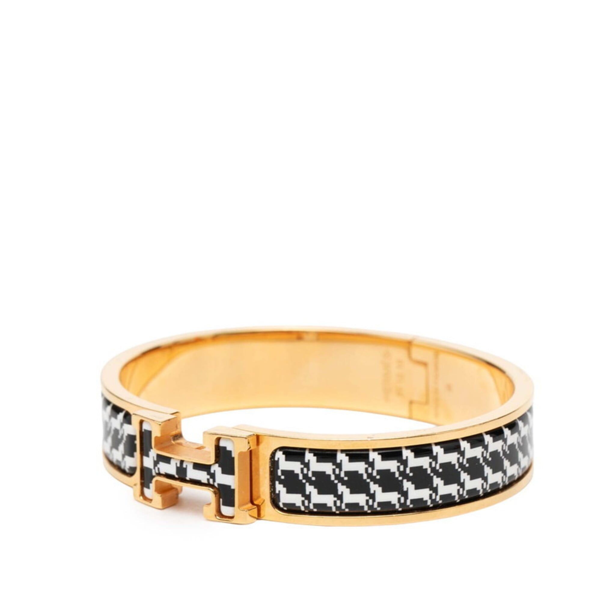 Hermes Hermes Click H PM Bracelet, Gold Multicolor Plated Enamel, Women's Size ONE SIZE - 2 Thumbnail