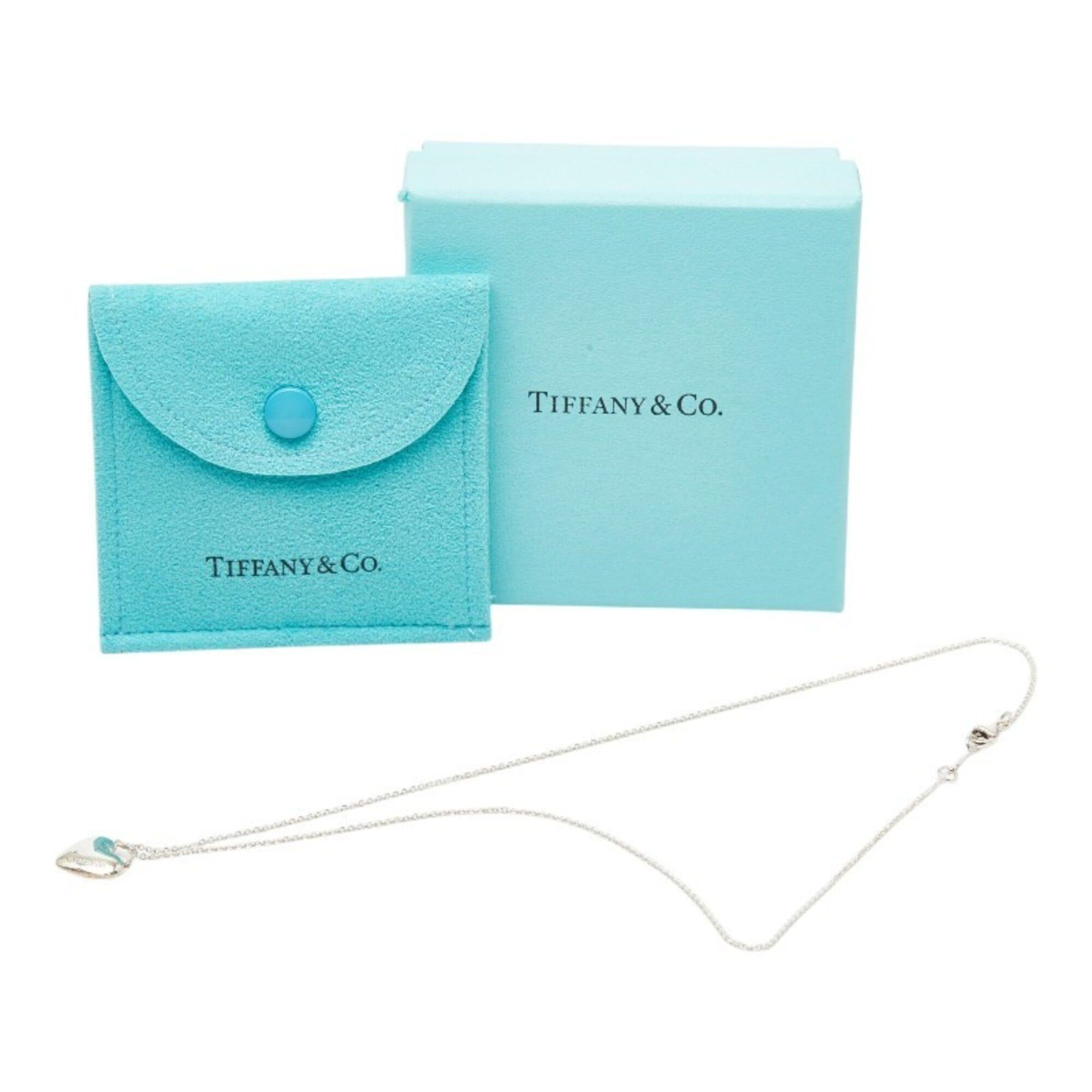 Tiffany & Co. Tiffany & Co. Heart Motif Chain Pendant Necklace, SV925 Silver, Women's. Size ONE SIZE - 8 Thumbnail