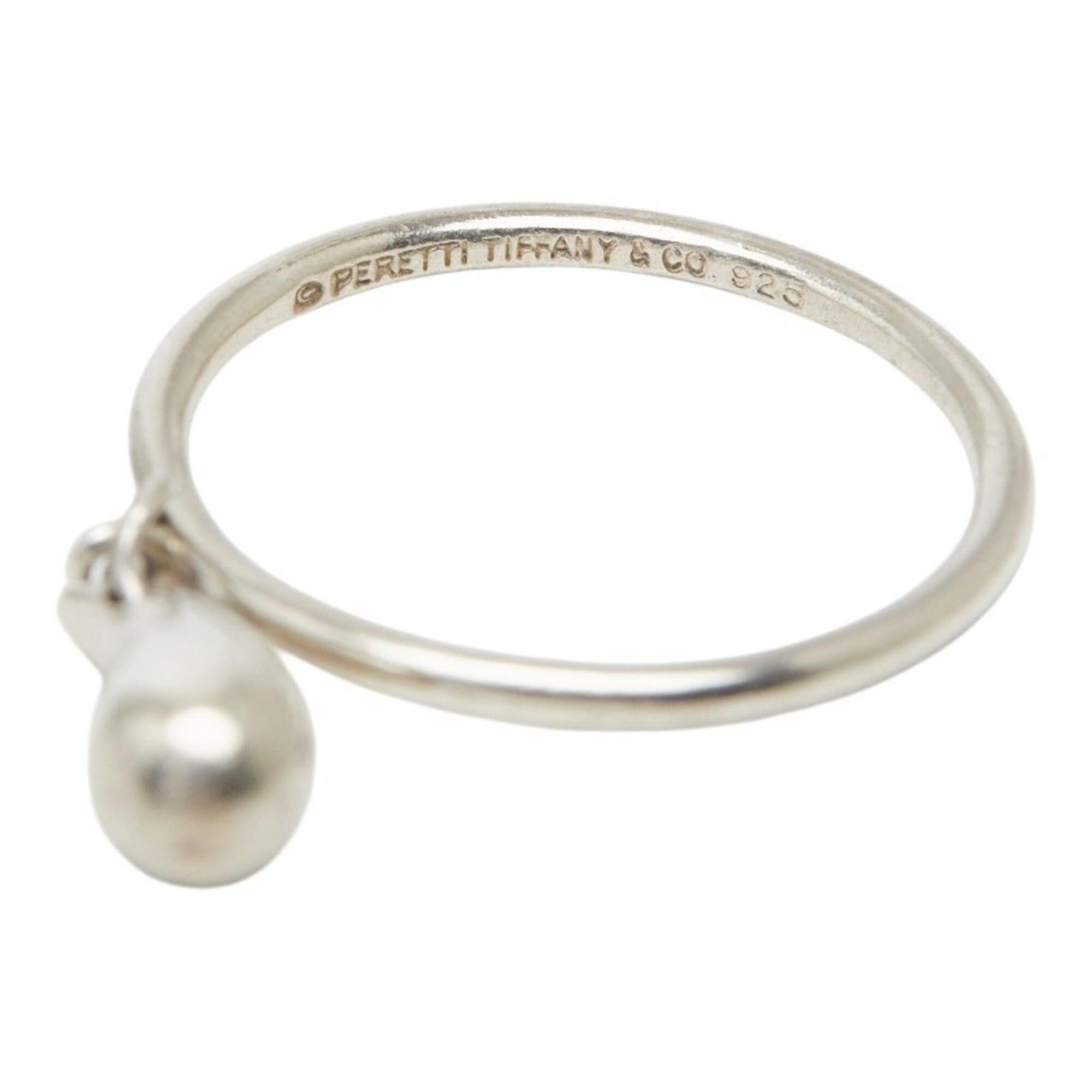 Tiffany & Co. Tiffany & Co. Elsa Peretti Teardrop Ring, Sterling Silver (SV925), Women's Ring. Size ONE SIZE - 6 Thumbnail