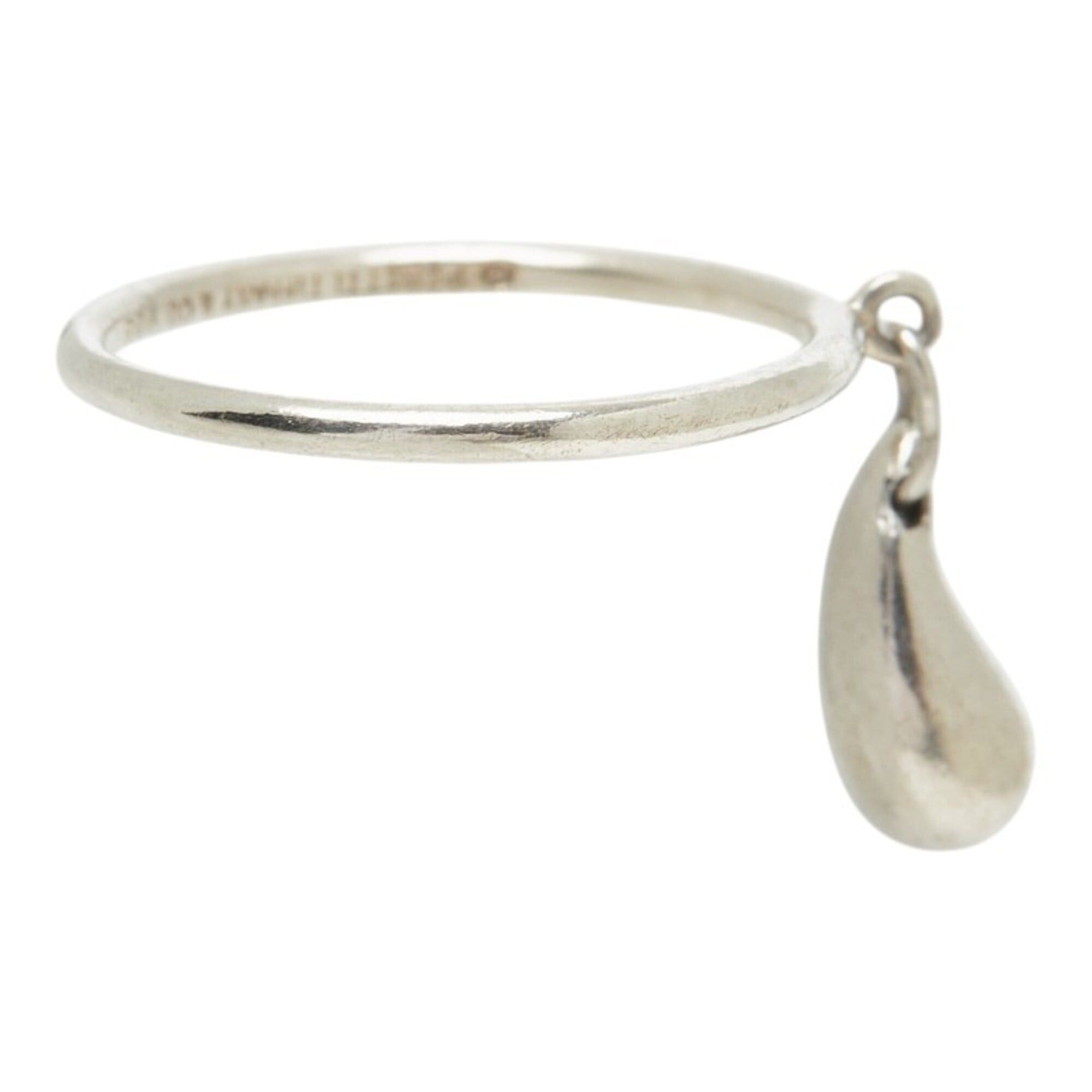 Tiffany & Co. Tiffany & Co. Elsa Peretti Teardrop Ring, Sterling Silver (SV925), Women's Ring. Size ONE SIZE - 4 Thumbnail