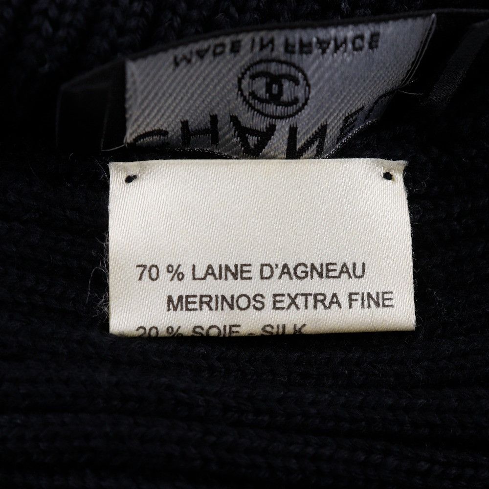 Chanel Chanel Chanel Coco Mark Wool Silk Cashmere Hat Textile Hats DUTY FREE for USA Size ONE SIZE - 6 Thumbnail