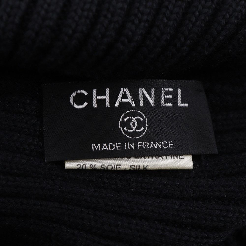 Chanel Chanel Chanel Coco Mark Wool Silk Cashmere Hat Textile Hats DUTY FREE for USA Size ONE SIZE - 5 Thumbnail