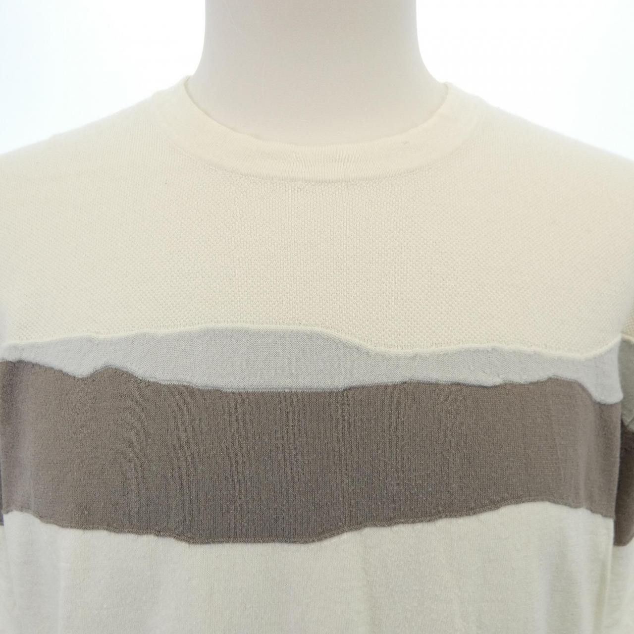 Hermes Hermes Hermes Cashmere Blend T Shirt Textile T-Shirts DUTY FREE for USA Size ONE SIZE - 5 Thumbnail