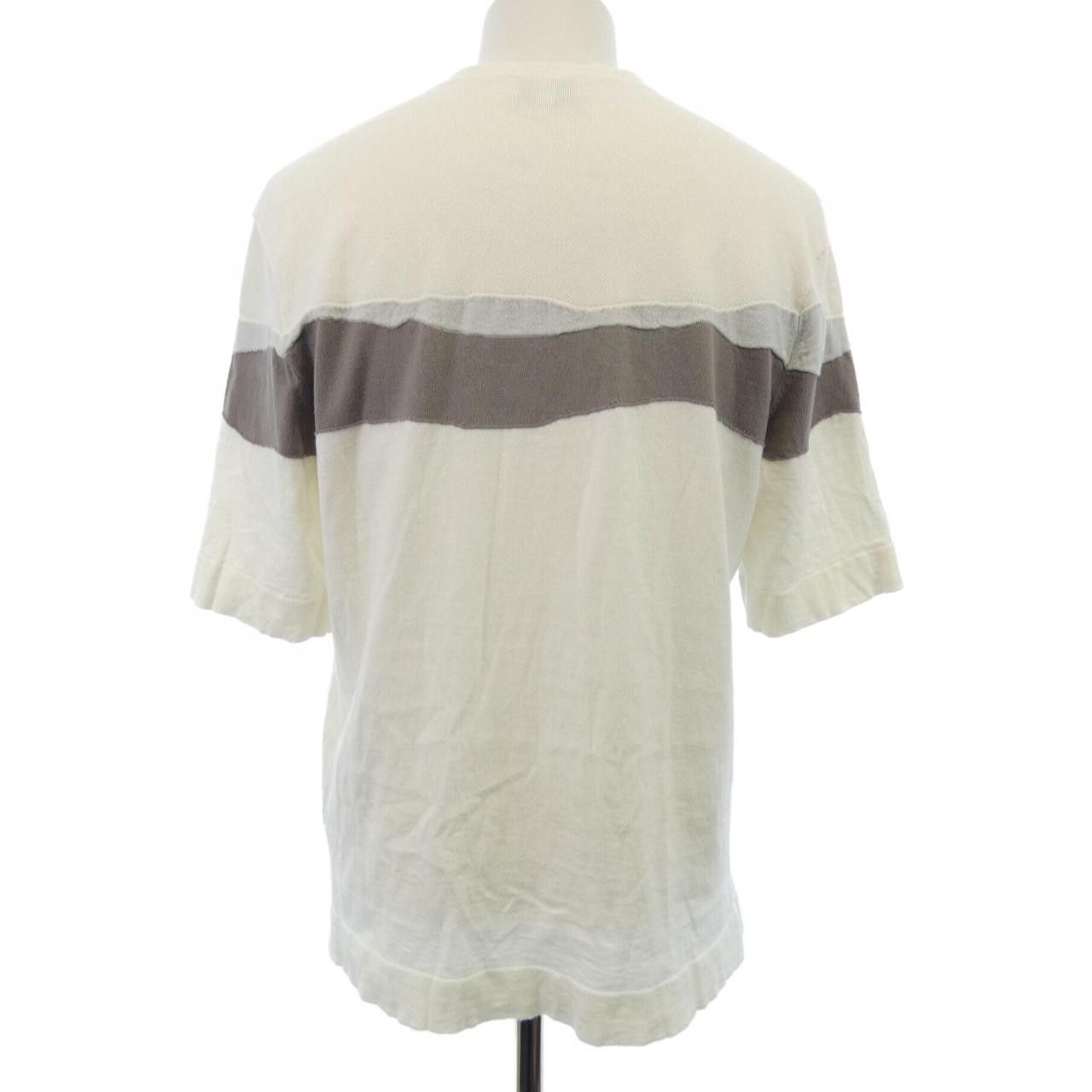 Hermes Hermes Hermes Cashmere Blend T Shirt Textile T-Shirts DUTY FREE for USA Size ONE SIZE - 2 Thumbnail