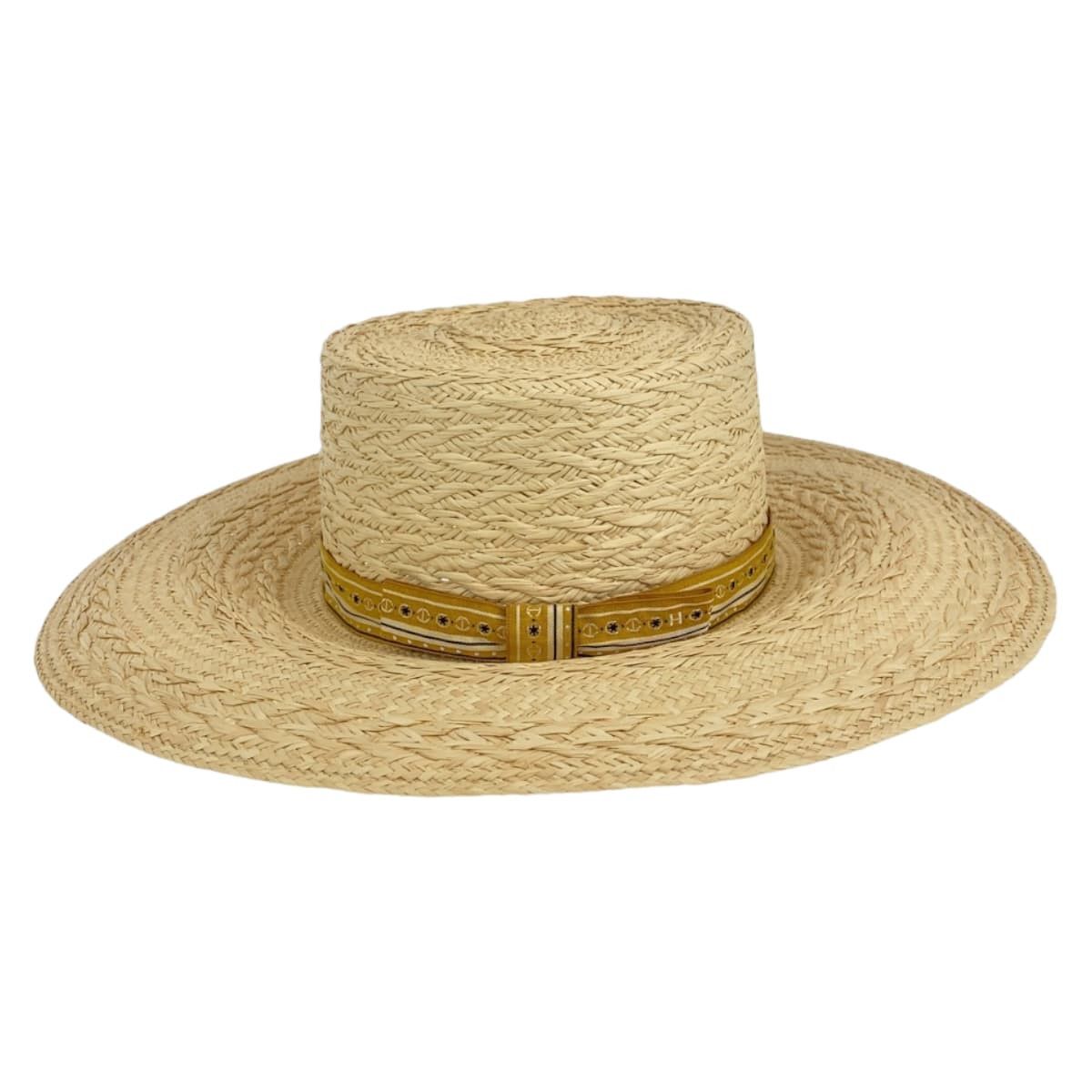 Hermes Hermes Hermes Andalusia Straw Polyester Hat Plant-based Hats DUTY FREE for USA Size ONE SIZE - 3 Thumbnail