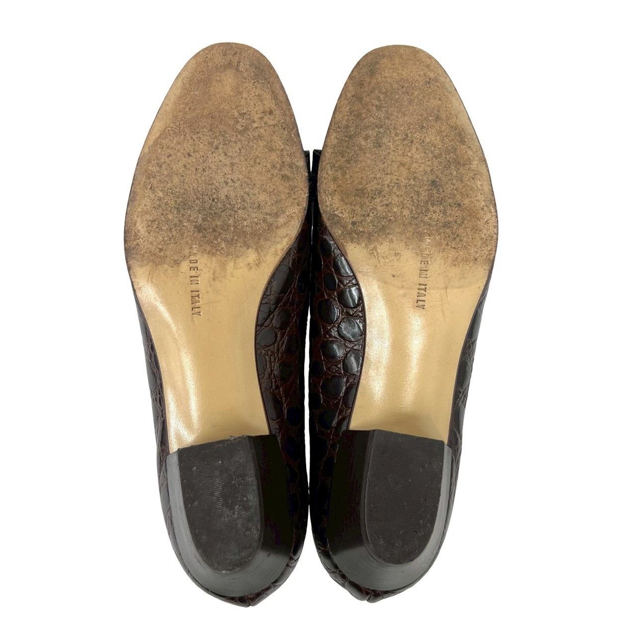 Salvatore Ferragamo Salvatore Ferragamo Salvatore Ferragamo Leather Pumps Leather Shoes DUTY FREE for USA Size ONE SIZE - 7 Thumbnail