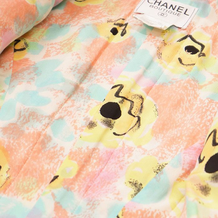 Chanel Chanel Chanel Tweed Coat Textile Outerwear P07981 DUTY FREE for USA Size ONE SIZE - 11 Thumbnail