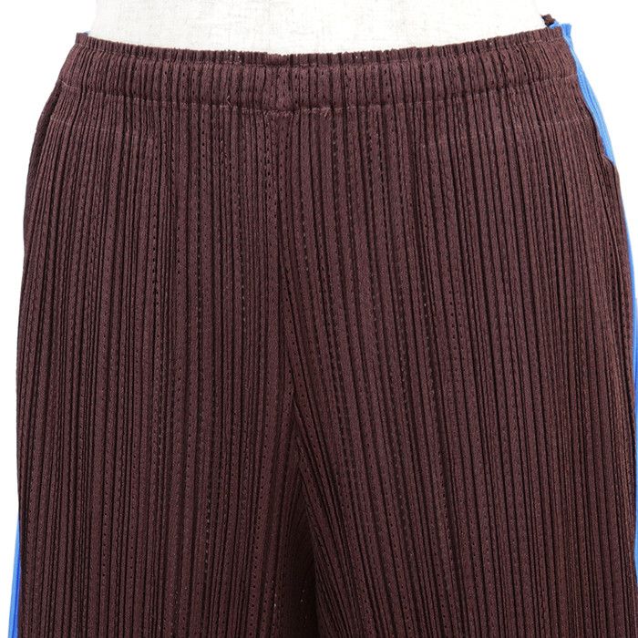 Issey Miyake Issey Miyake Pleats Please Pleated Pants Textile Bottoms DUTY FREE for USA Size ONE SIZE - 3 Thumbnail
