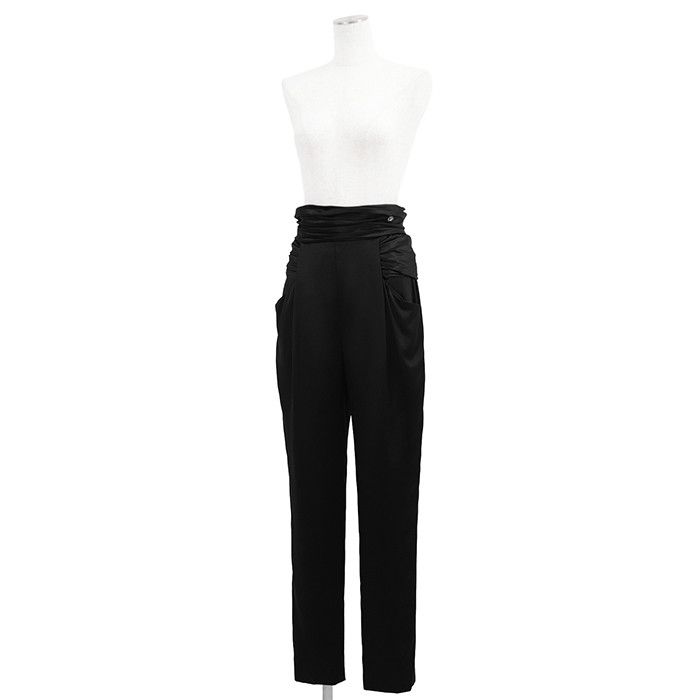 Chanel Chanel Chanel Silk Satin Pants Textile Bottoms P73174 DUTY FREE for USA Size ONE SIZE - 2 Thumbnail