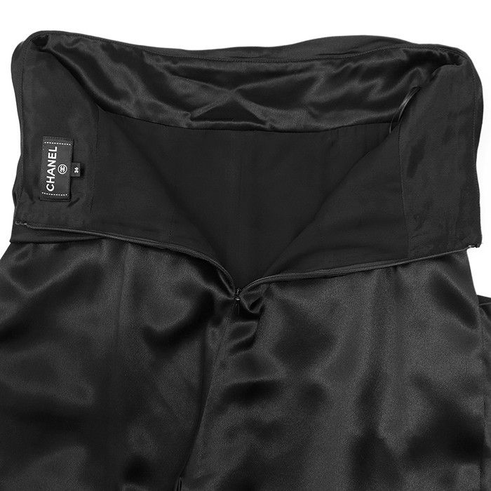 Chanel Chanel Chanel Silk Satin Pants Textile Bottoms P73174 DUTY FREE for USA Size ONE SIZE - 8 Thumbnail