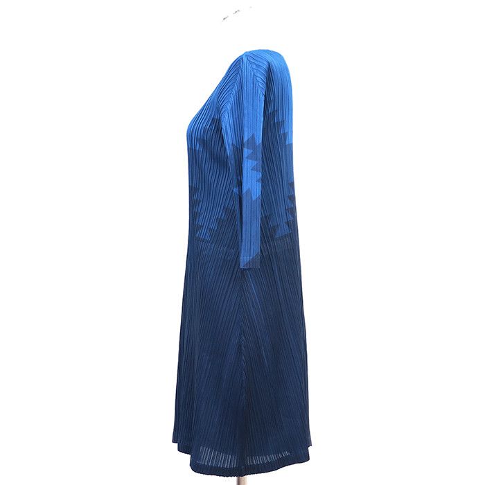 Issey Miyake Issey Miyake Pleats Please Pleated Dress Textile Dresses DUTY FREE for USA Size ONE SIZE - 4 Thumbnail