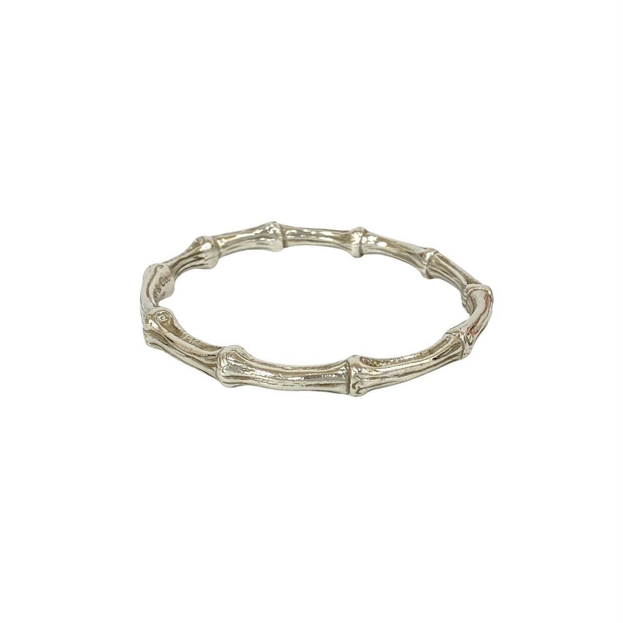 Tiffany & Co. Tiffany & Co. Tiffany & Co. Bamboo Silver Bracelet Precious Metal Bangle DUTY FREE for USA Size ONE SIZE - 4 Thumbnail