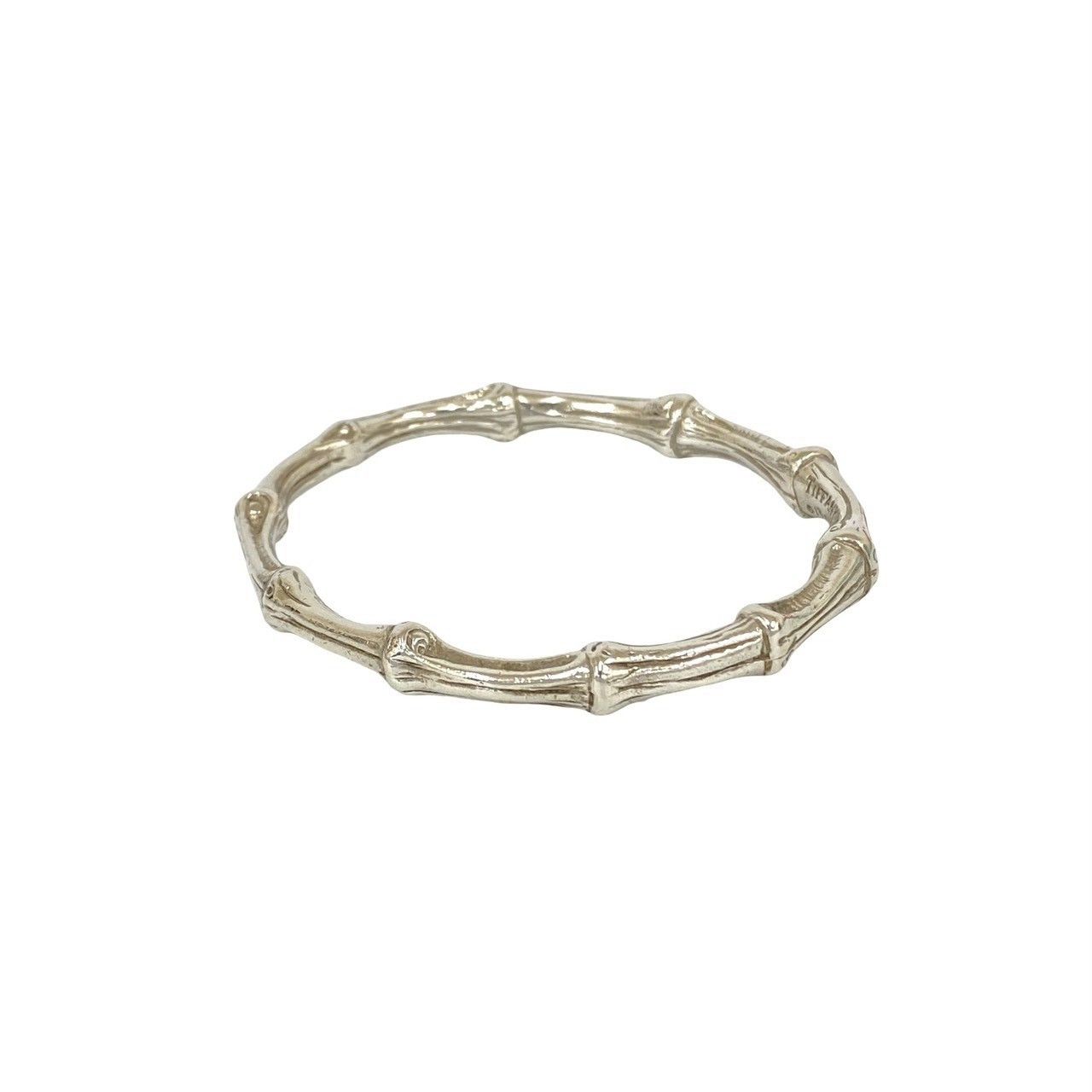 Tiffany & Co. Tiffany & Co. Tiffany & Co. Bamboo Silver Bracelet Precious Metal Bangle DUTY FREE for USA Size ONE SIZE - 5 Thumbnail