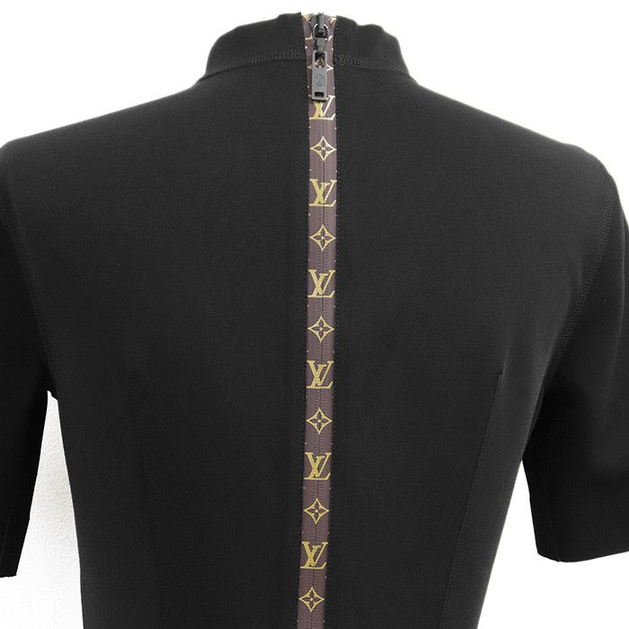 Louis Vuitton Louis Vuitton Louis Vuitton Monogram Jersey Dress Textile Dresses DUTY FREE for USA Size ONE SIZE - 12 Thumbnail