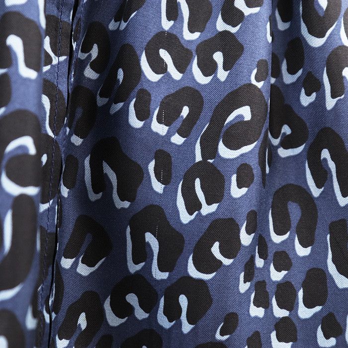 Louis Vuitton Louis Vuitton Louis Vuitton Leopard Silk Satin Skirt Textile Skirts DUTY FREE for USA Size ONE SIZE - 5 Thumbnail