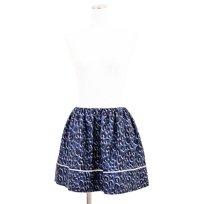 Louis Vuitton Louis Vuitton Louis Vuitton Leopard Silk Satin Skirt Textile Skirts DUTY FREE for USA Size ONE SIZE - 2 Thumbnail