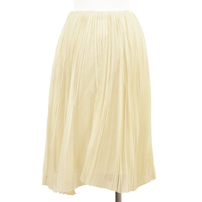Chanel Chanel Chanel Silk Pleated Chiffon Skirt Textile Skirts 00AP16531 DUTY FREE for USA Size ONE SIZE - 6 Thumbnail