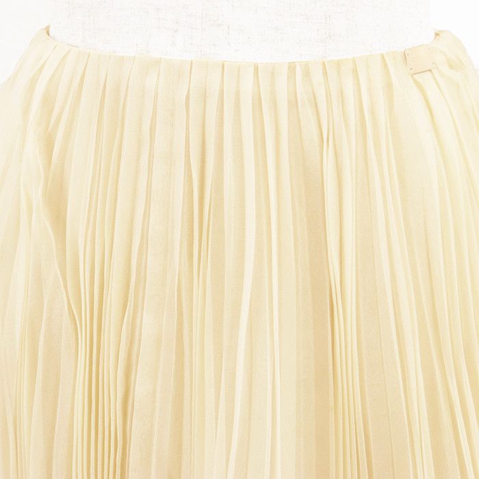 Chanel Chanel Chanel Silk Pleated Chiffon Skirt Textile Skirts 00AP16531 DUTY FREE for USA Size ONE SIZE - 3 Thumbnail