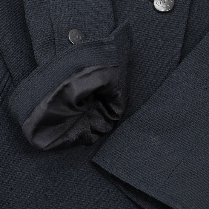 Chanel Chanel Chanel Acetate Rayon Coat Textile Outerwear 97C P08910 DUTY FREE for USA Size ONE SIZE - 6 Thumbnail