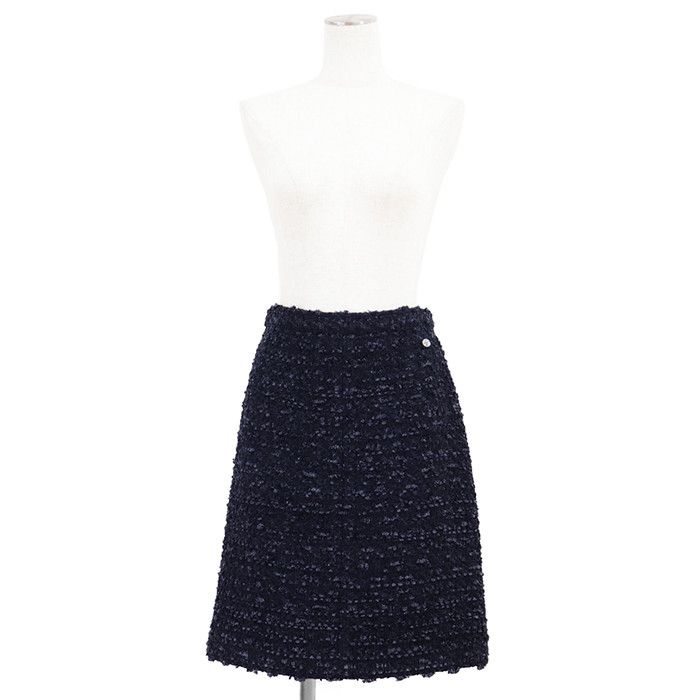Chanel Chanel Chanel Tweed Skirt Textile Skirts P60275 DUTY FREE for USA Size ONE SIZE - 2 Thumbnail