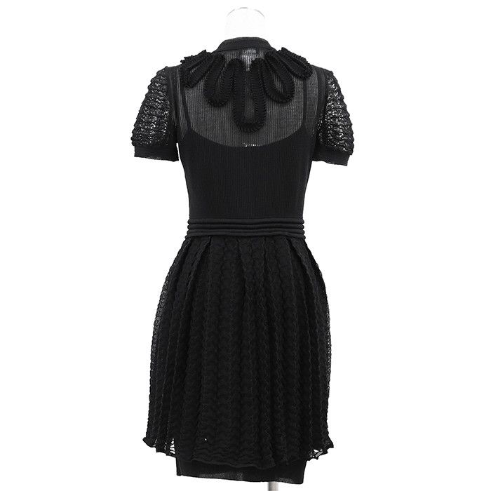Chanel Chanel Chanel Knit Dress Textile Dresses P38456 DUTY FREE for USA Size ONE SIZE - 7 Thumbnail