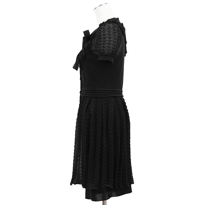 Chanel Chanel Chanel Knit Dress Textile Dresses P38456 DUTY FREE for USA Size ONE SIZE - 5 Thumbnail