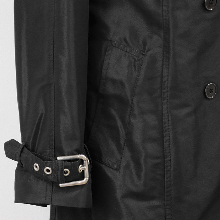 Dolce & Gabbana Dolce & Gabbana Dolce&Gabbana Polyester Satin Trench Coat Textile Outerwear DUTY FREE for USA Size ONE SIZE - 4 Thumbnail