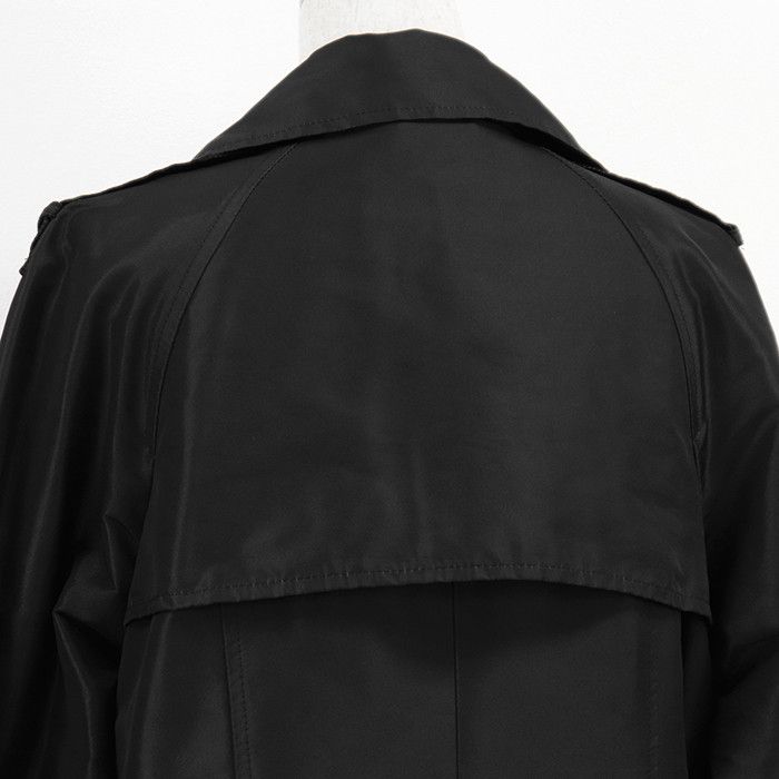 Dolce & Gabbana Dolce & Gabbana Dolce&Gabbana Polyester Satin Trench Coat Textile Outerwear DUTY FREE for USA Size ONE SIZE - 7 Thumbnail