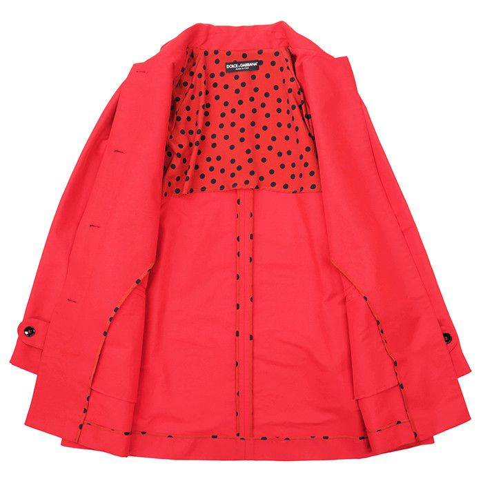 Dolce & Gabbana Dolce & Gabbana Dolce&Gabbana Cotton Nylon Gabardine Coat Textile Outerwear DUTY FREE for USA Size ONE SIZE - 9 Thumbnail