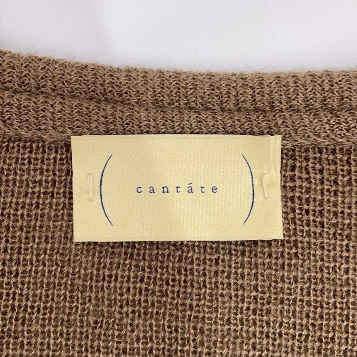 Other Other cantate Stupid Shaggy Mohair Silk Cardigan Textile Tops 22SSCA0313 DUTY FREE for USA Size ONE SIZE - 3 Thumbnail