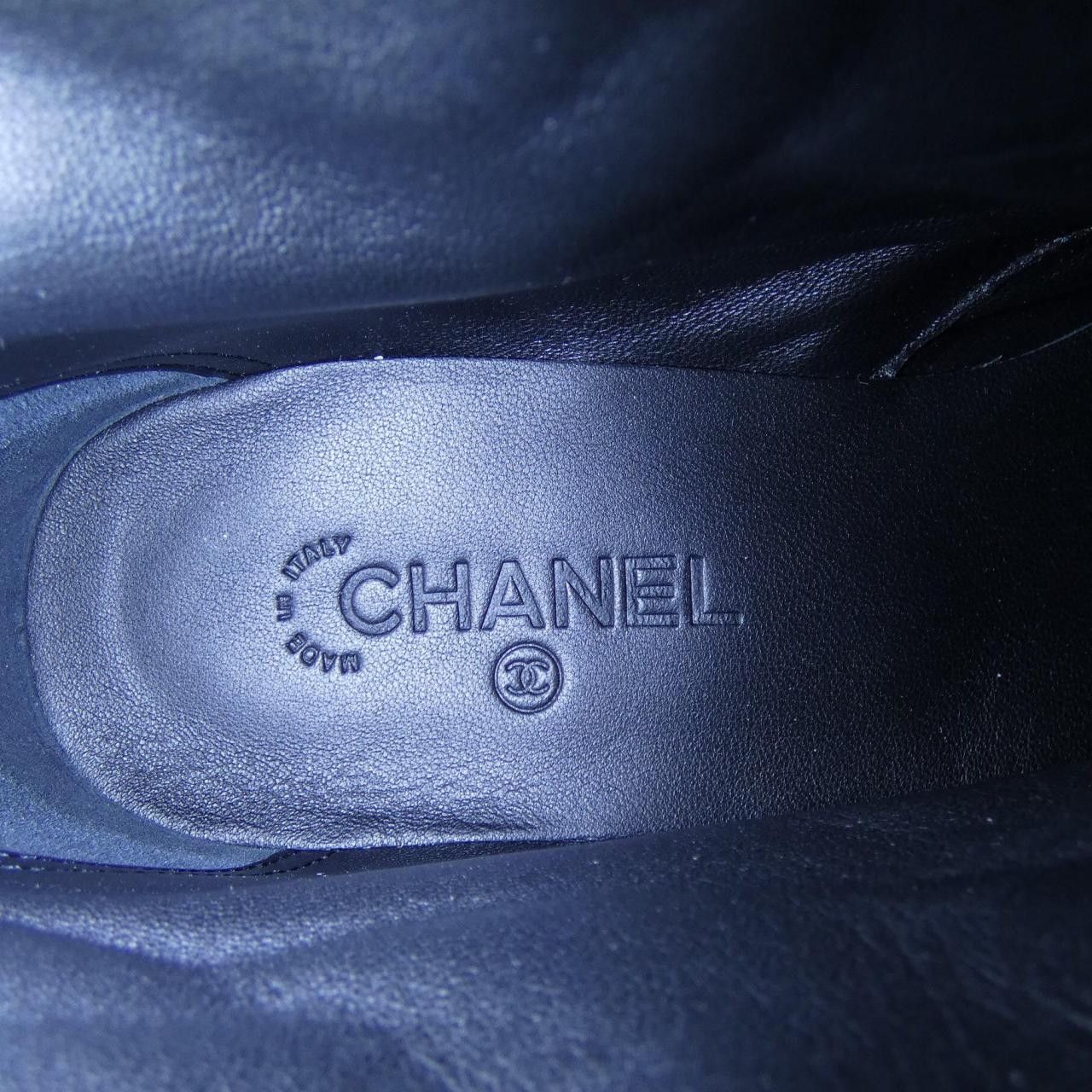 Chanel Chanel Chanel Ankle Boots Fabric Patent Calfskin Boots Leather Shoes G45183B13923 DUTY FREE for USA Size ONE SIZE - 6 Thumbnail