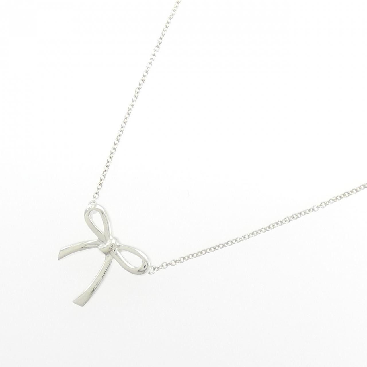 Tiffany & Co. Tiffany & Co. Tiffany Bow 925 Silver Necklace Precious Metal Necklace DUTY FREE for USA Size ONE SIZE - 2 Thumbnail