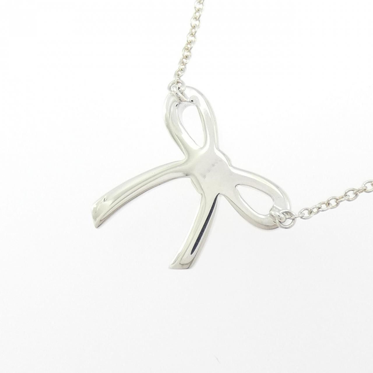 Tiffany & Co. Tiffany & Co. Tiffany Bow 925 Silver Necklace Precious Metal Necklace DUTY FREE for USA Size ONE SIZE - 4 Thumbnail