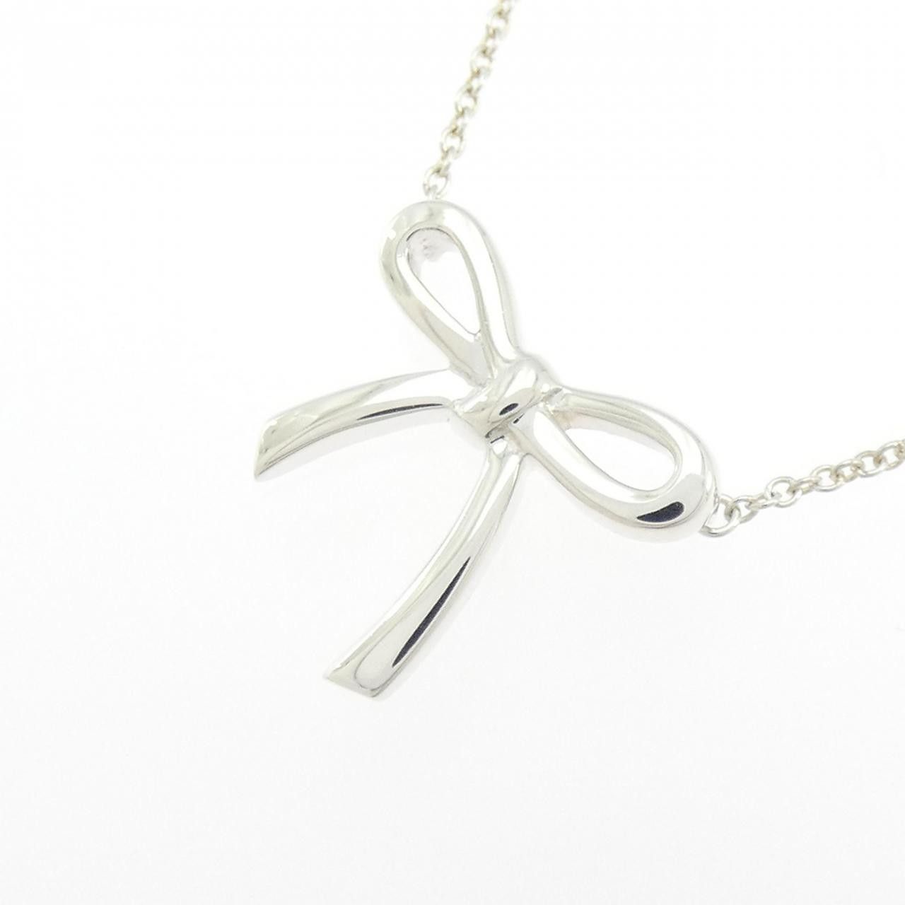 Tiffany & Co. Tiffany & Co. Tiffany Bow 925 Silver Necklace Precious Metal Necklace DUTY FREE for USA Size ONE SIZE - 3 Thumbnail