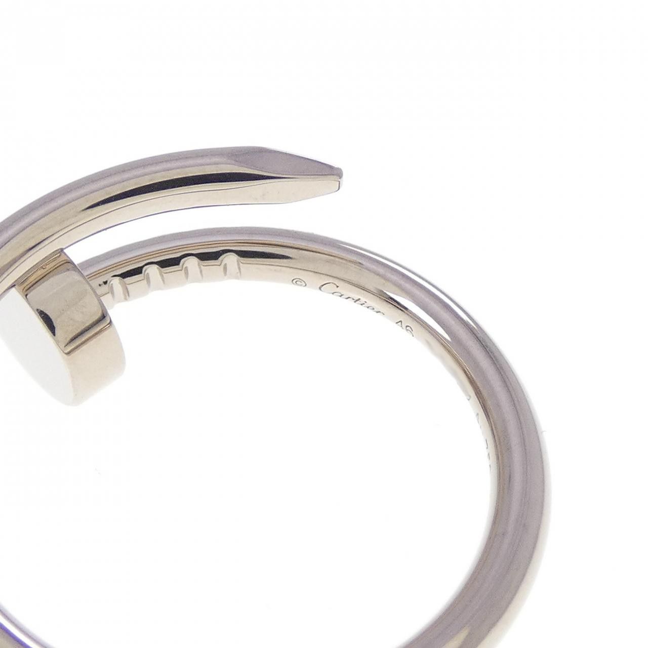 Cartier Cartier Cartier Juste Un Clou 750 White Gold Ring Size 6 Precious Metal Ring B4226000 DUTY FREE for USA Size ONE SIZE - 4 Thumbnail