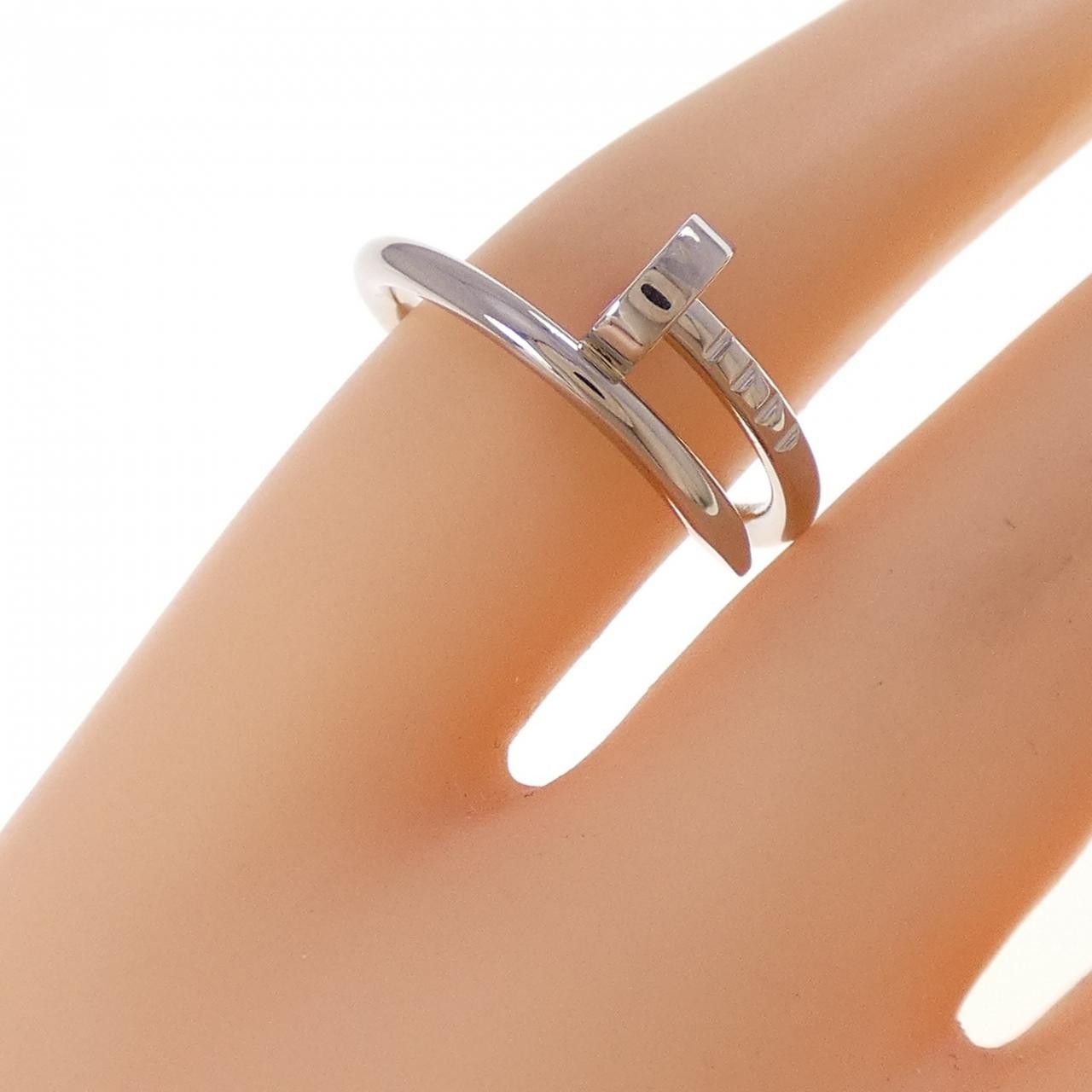 Cartier Cartier Cartier Juste Un Clou 750 White Gold Ring Size 6 Precious Metal Ring B4226000 DUTY FREE for USA Size ONE SIZE - 5 Thumbnail