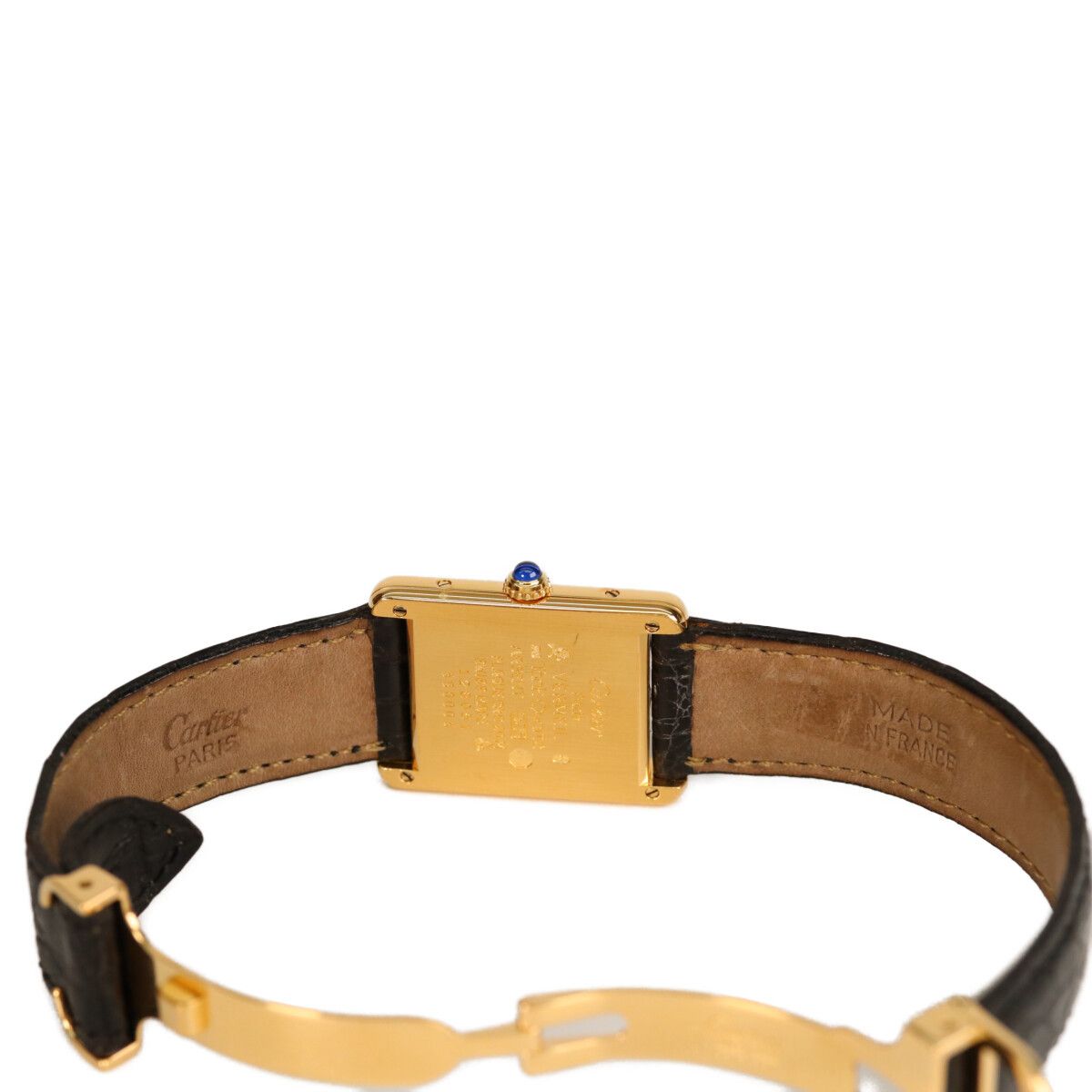 Cartier Cartier Cartier Must Tank Vermeil 925 Quartz Precious Metal Quartz DUTY FREE for USA Size ONE SIZE - 5 Thumbnail